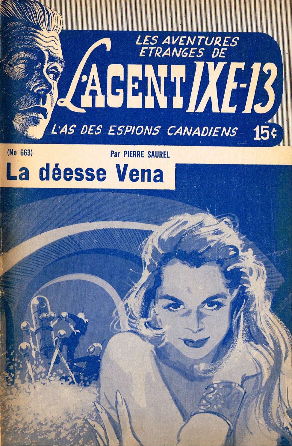 Book Cover For L'Agent IXE-13 v2 663 - La déesse Véna