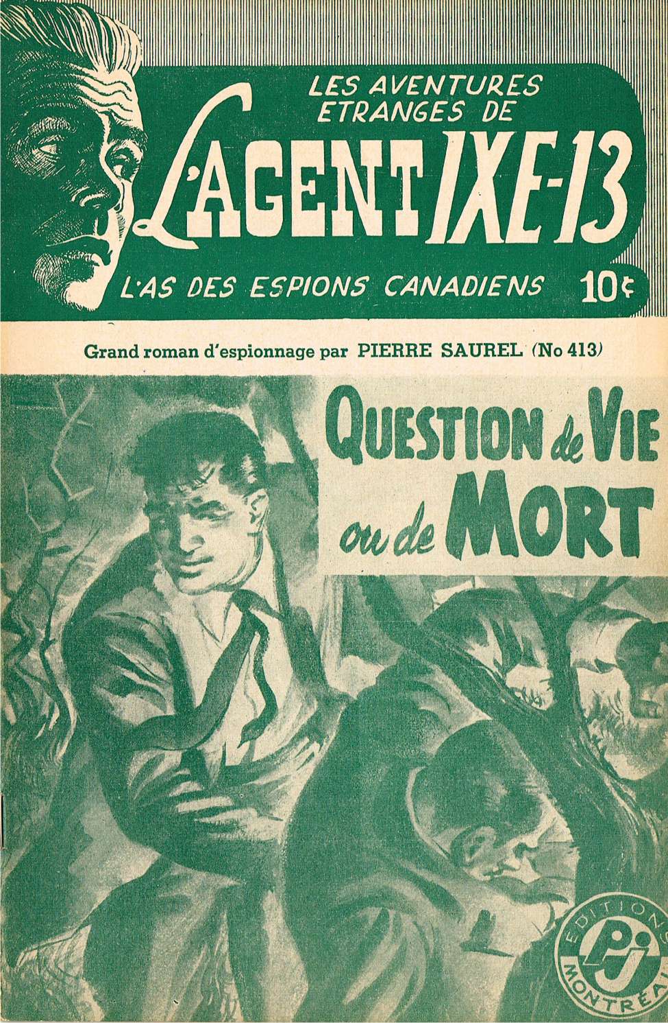 Book Cover For L'Agent IXE-13 v2 413 - Questions de vie ou de mort