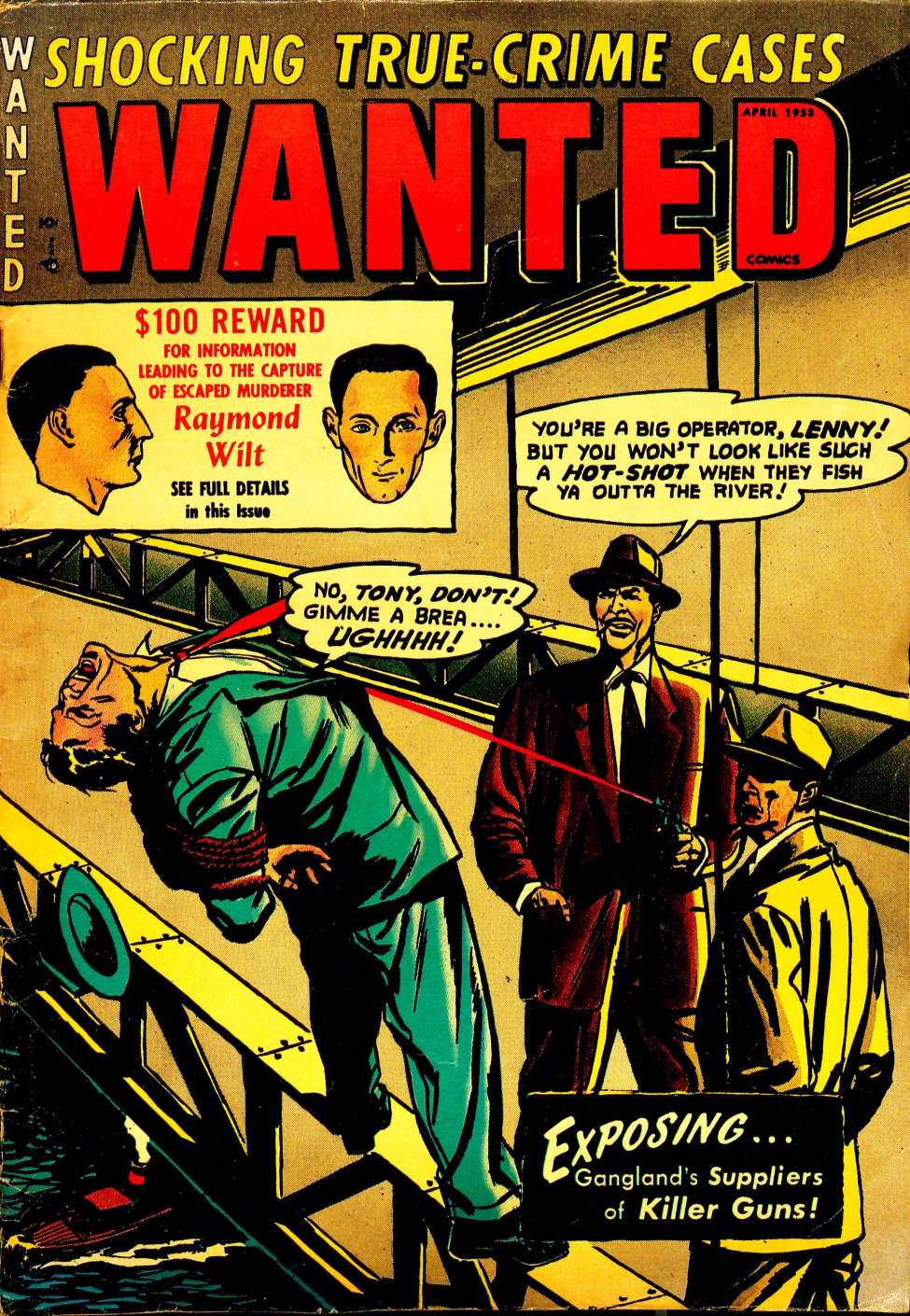 Book Cover For Wanted Comics 53 - Version 2