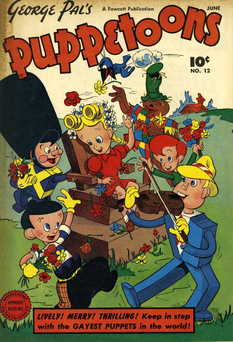Book Cover For George Pal's Puppetoons 12