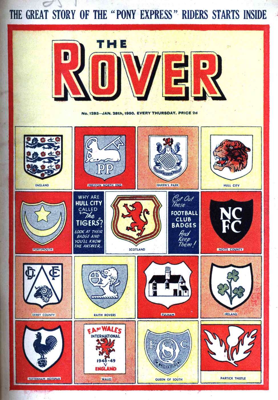 Book Cover For The Rover 1283