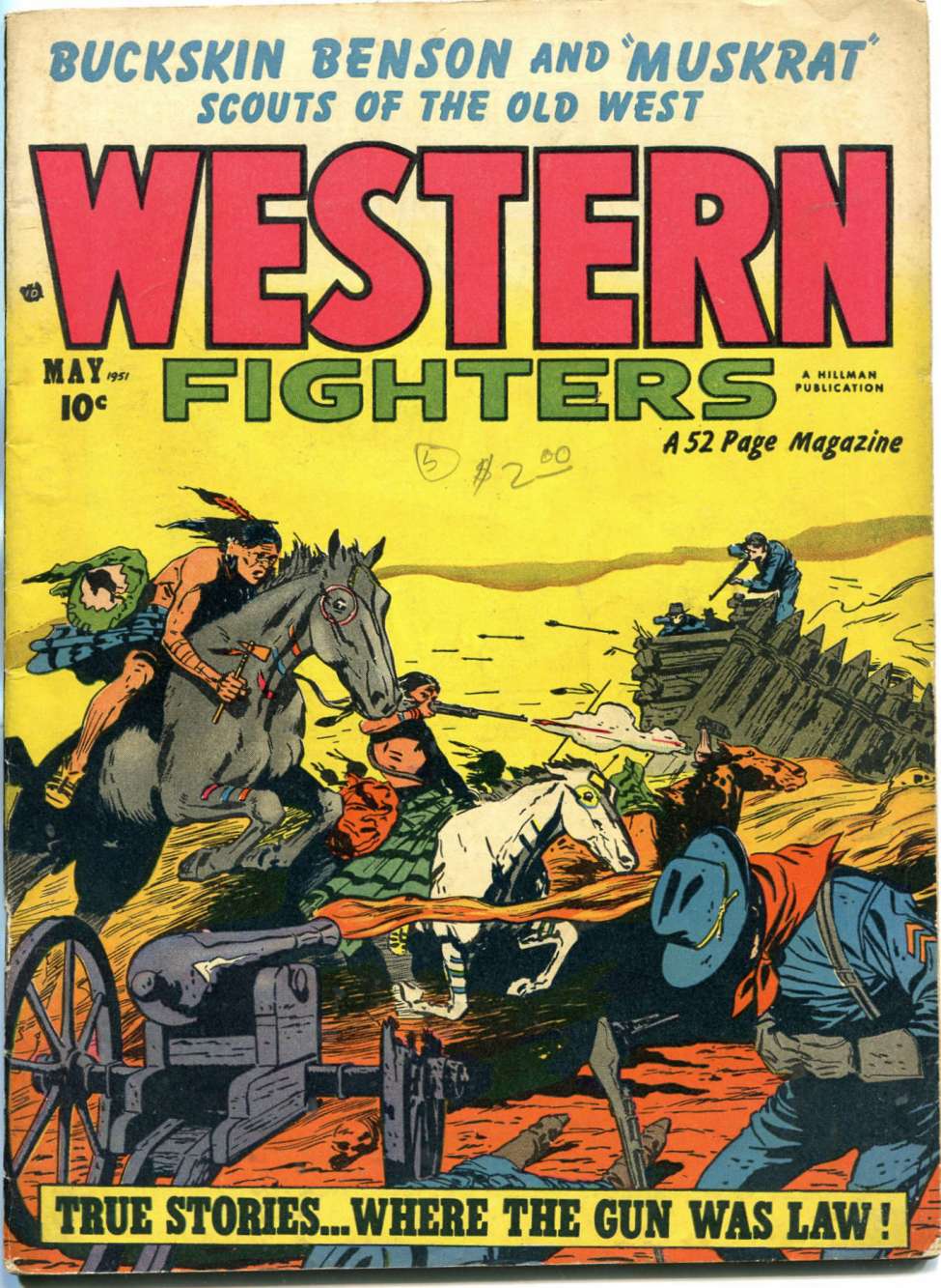 Comic Book Cover For Western Fighters v3 6