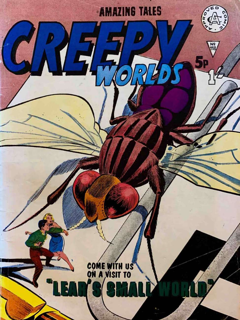Book Cover For Creepy Worlds 118