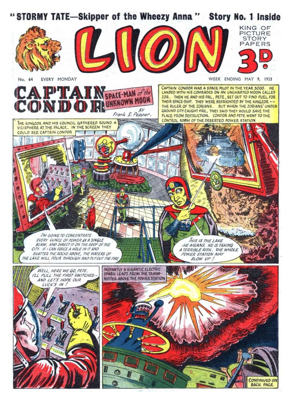 Comic Book Cover For Lion 64