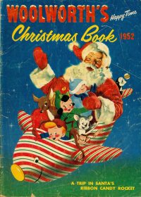 Large Thumbnail For Woolworth's Happy Time Christmas Book 1952 - Version 2
