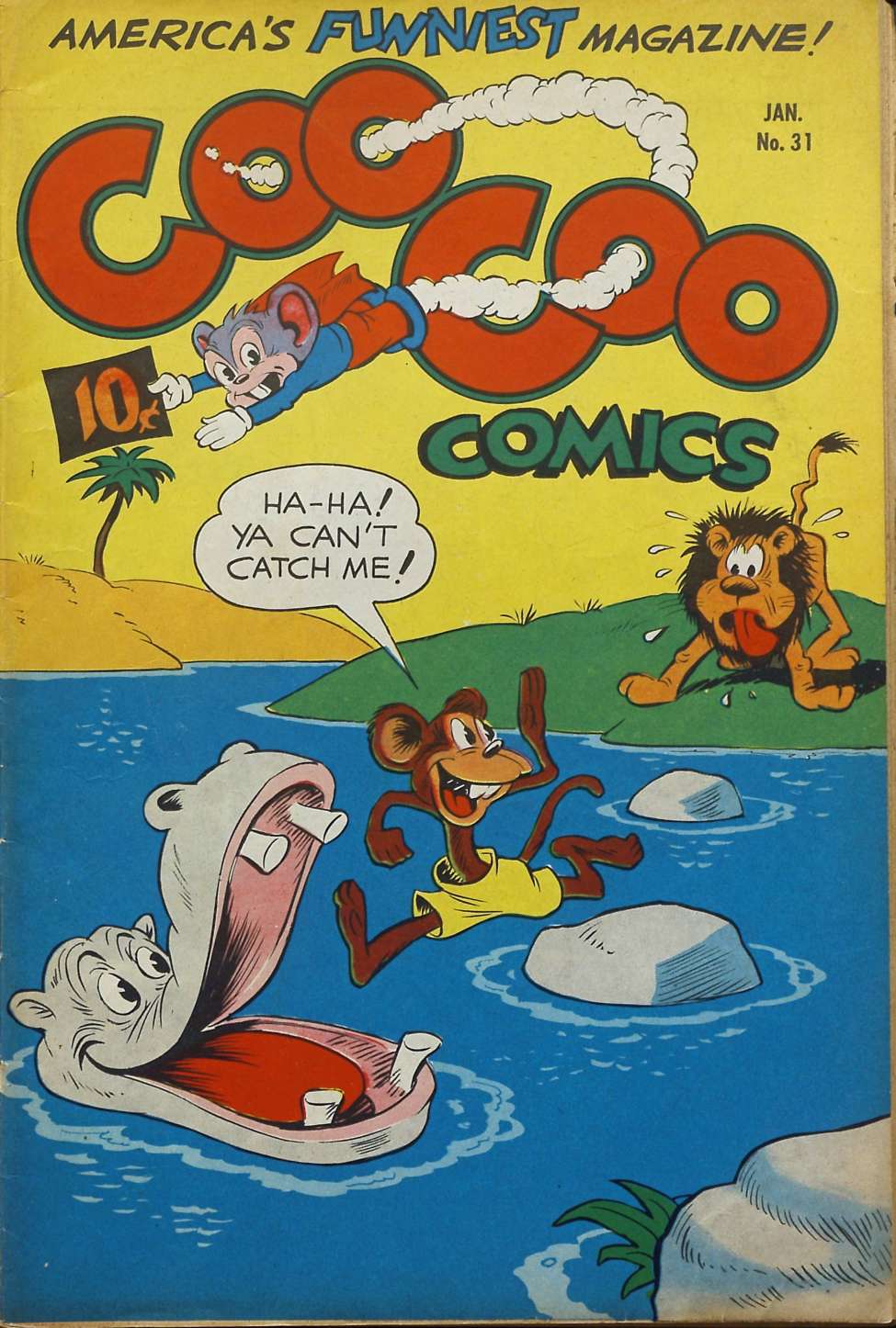 Comic Book Cover For Coo Coo Comics 31