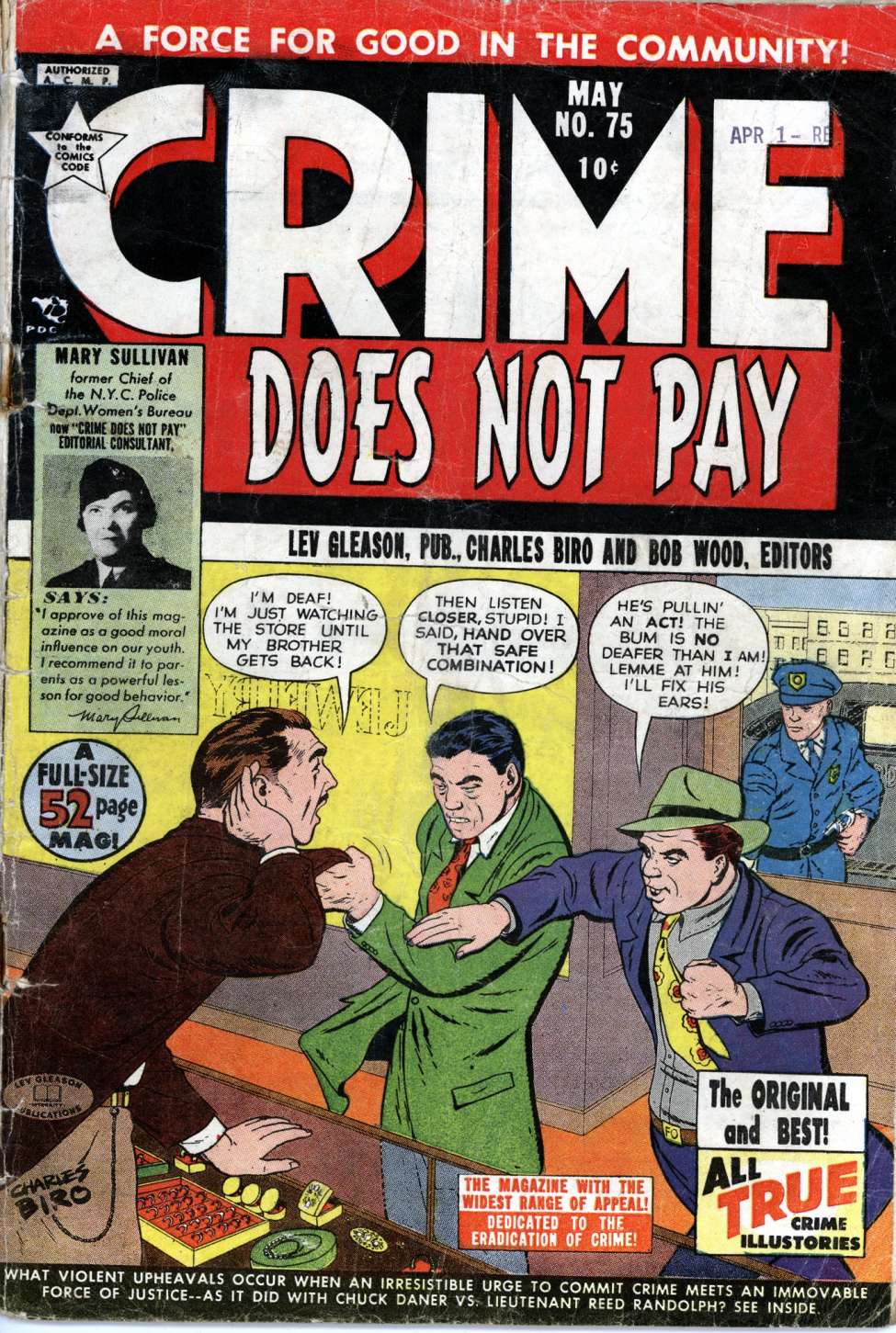 Book Cover For Crime Does Not Pay 75
