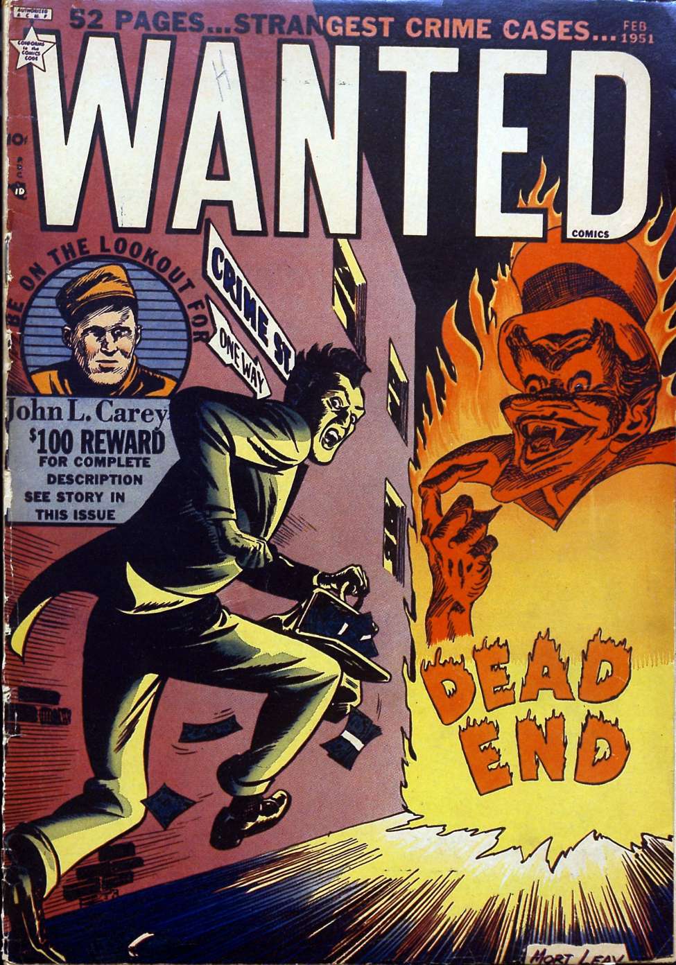 Comic Book Cover For Wanted Comics 34