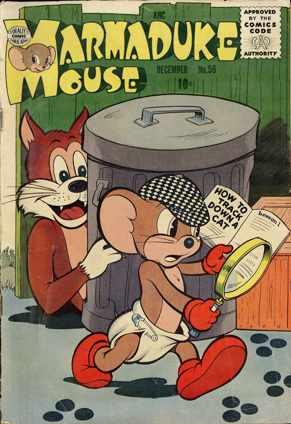 Book Cover For Marmaduke Mouse 56