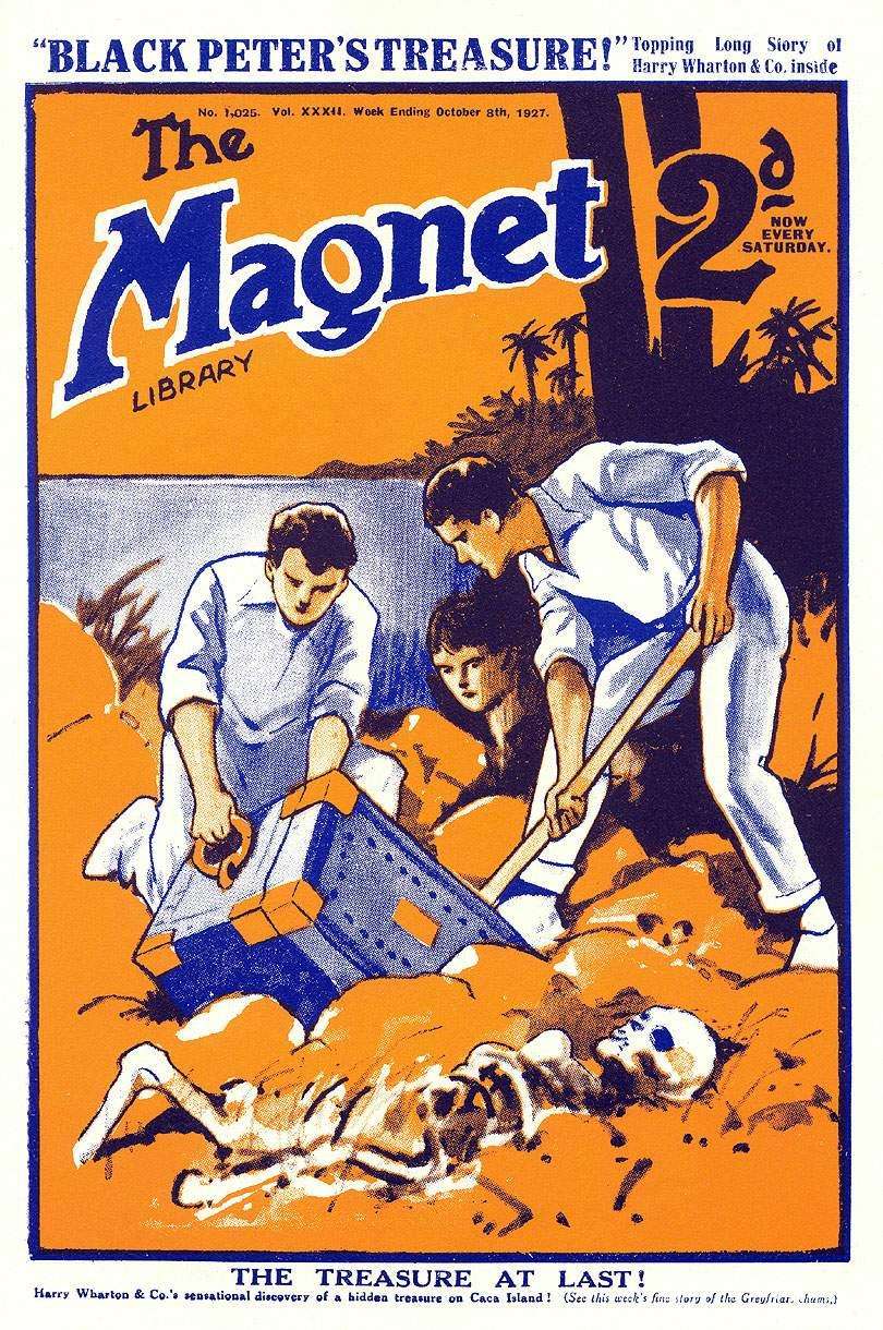 Book Cover For The Magnet 1025 - Black Peter's Treasure!