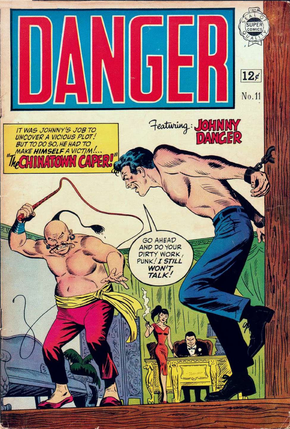 Comic Book Cover For Danger 11