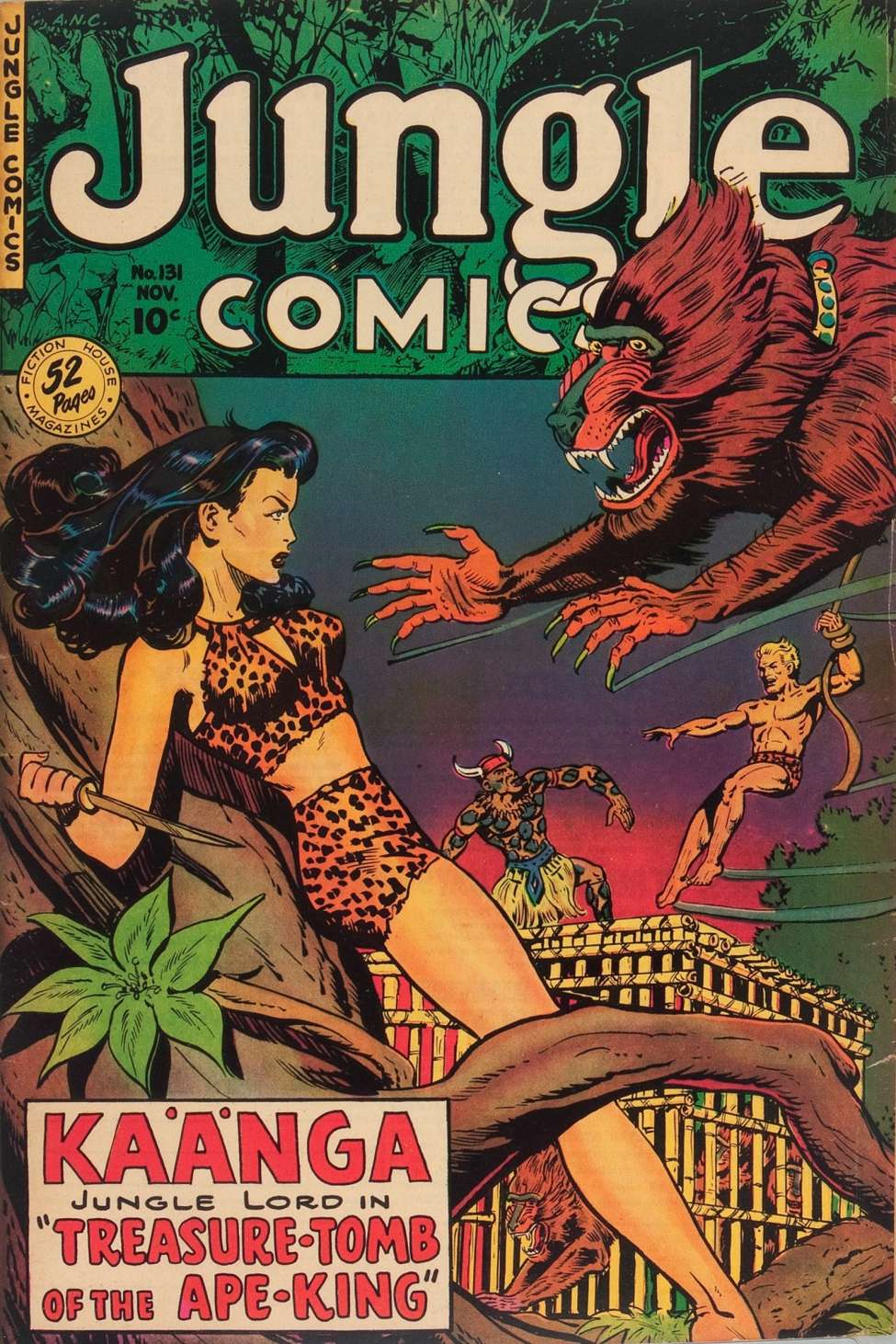 Book Cover For Jungle Comics 131