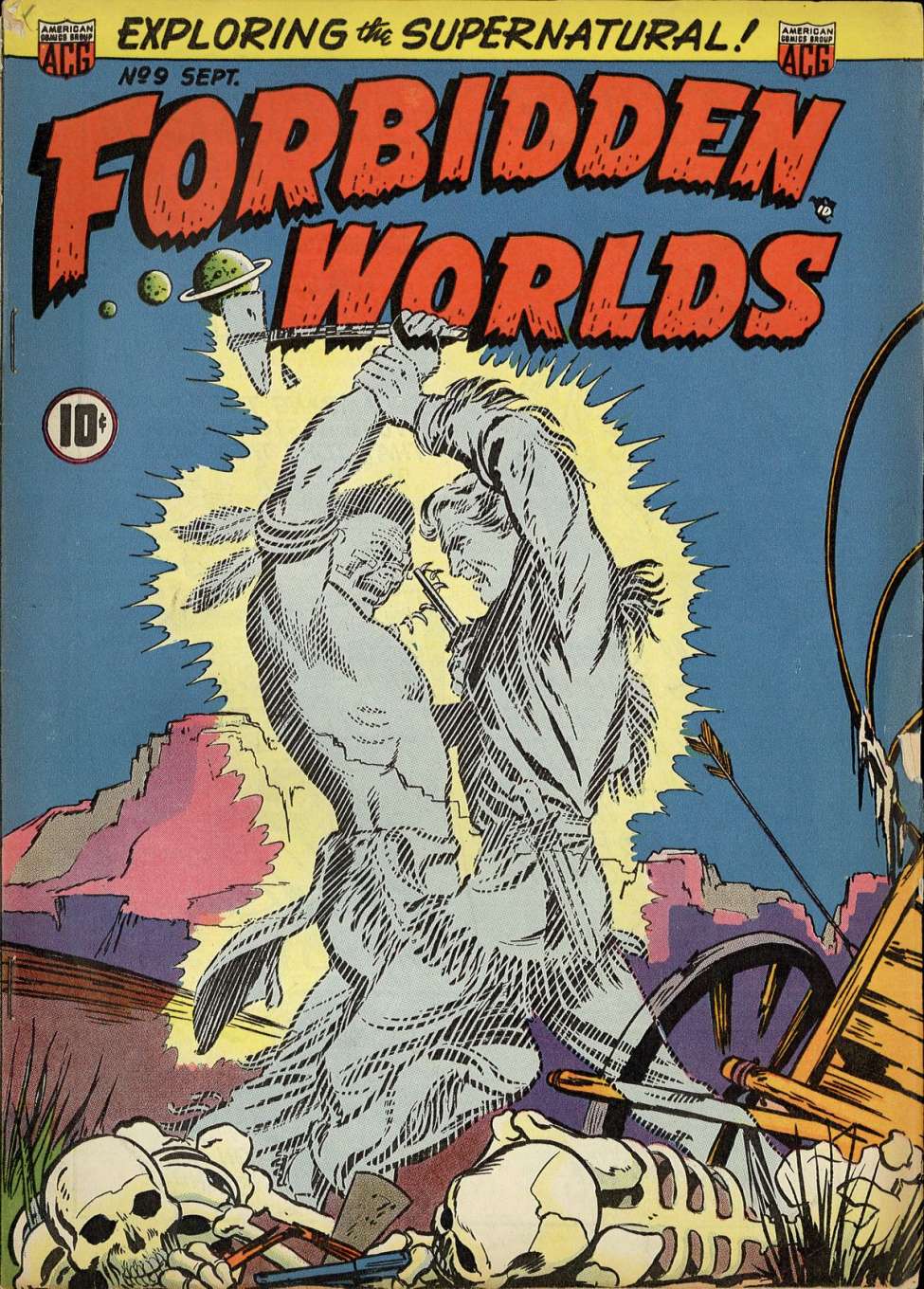 Book Cover For Forbidden Worlds 9