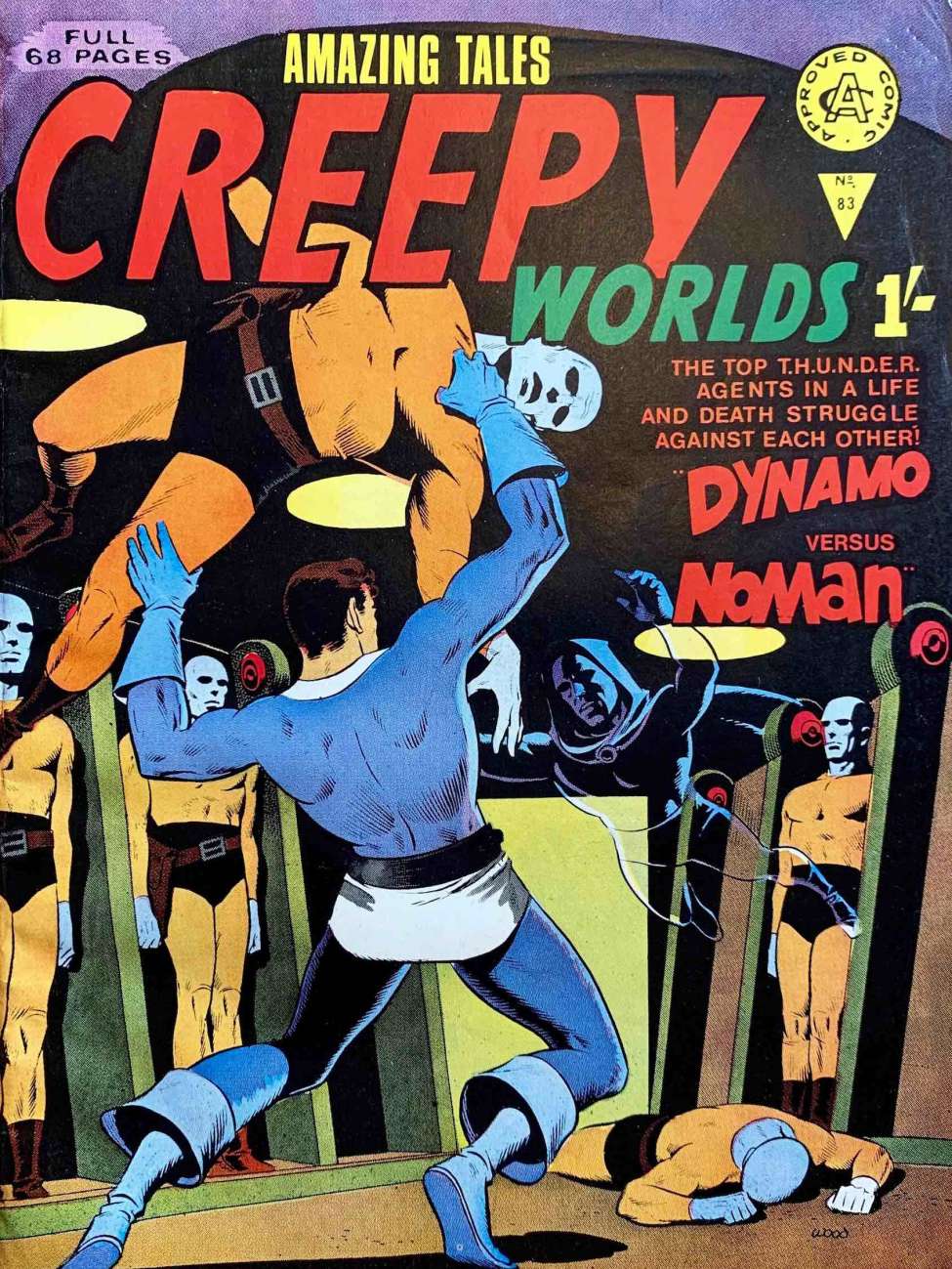 Book Cover For Creepy Worlds 83
