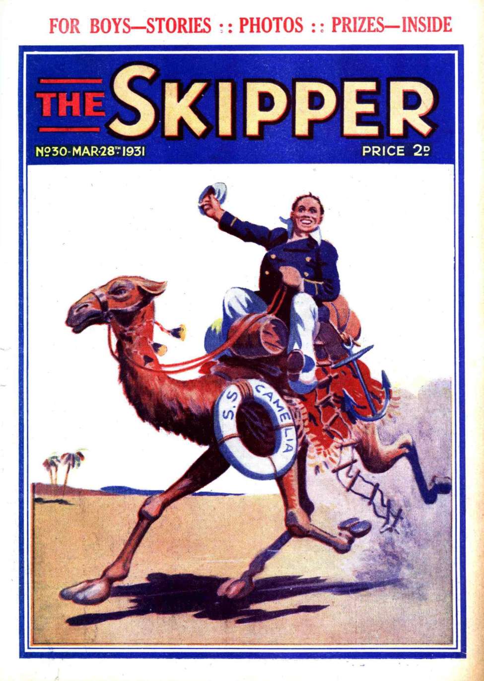 Book Cover For The Skipper 30