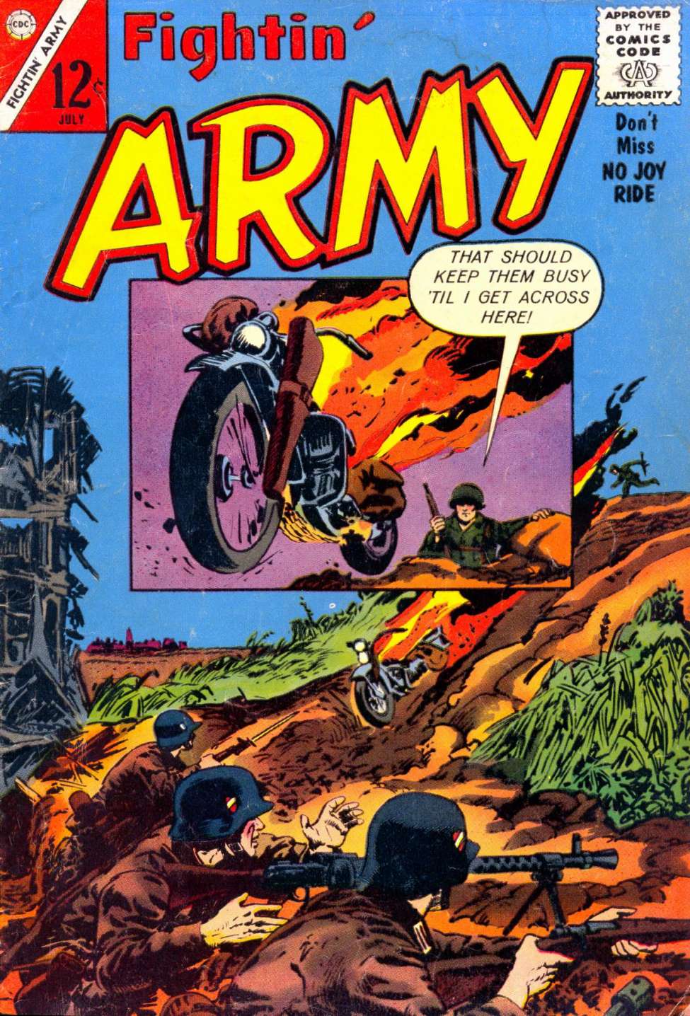 Book Cover For Fightin' Army 53