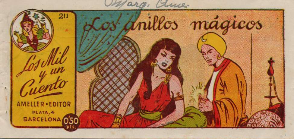 Comic Book Cover For Los Mil y un Cuentos 211 - Los Anillos Mágicos