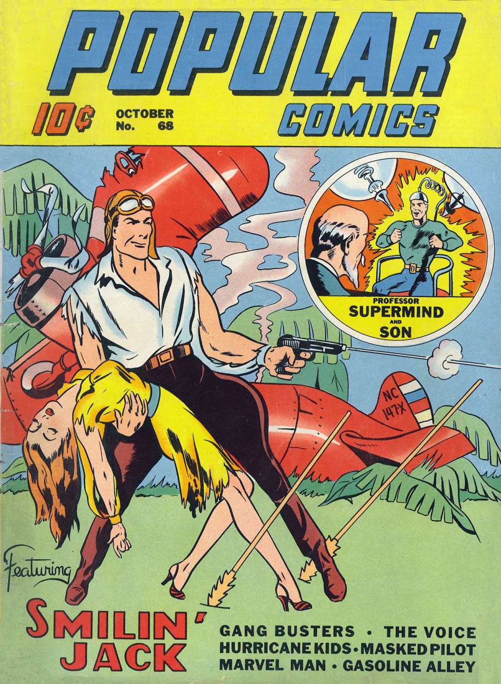 Comic Book Cover For Popular Comics 68