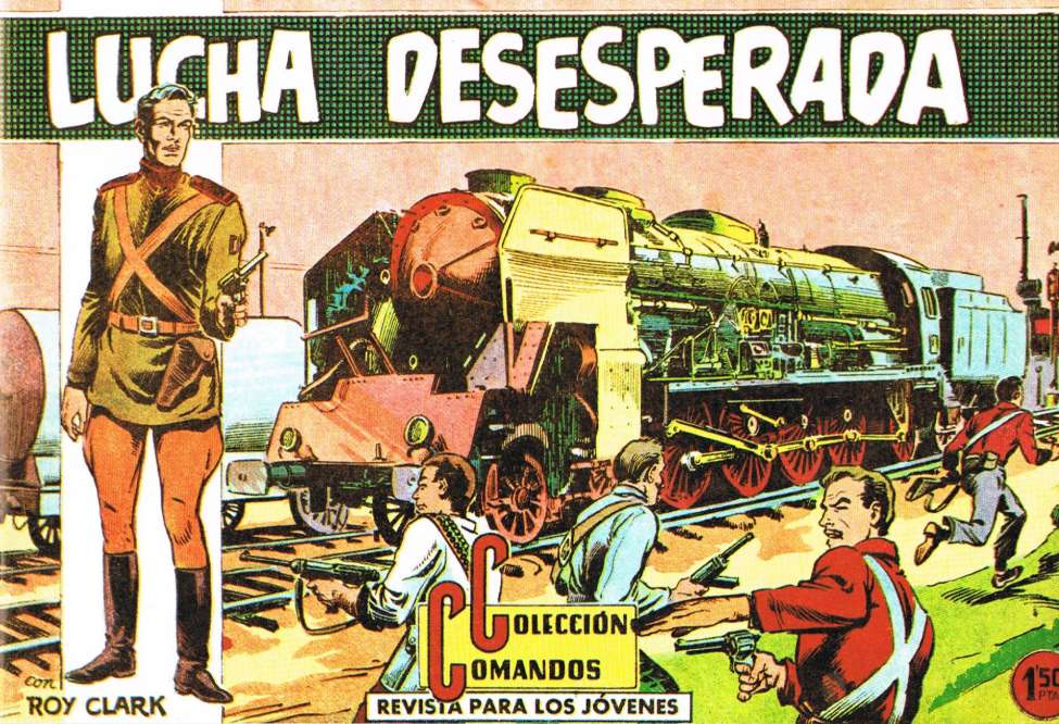 Comic Book Cover For Colección Comandos 83 - Roy Clark 11 - Lucha Desesperada