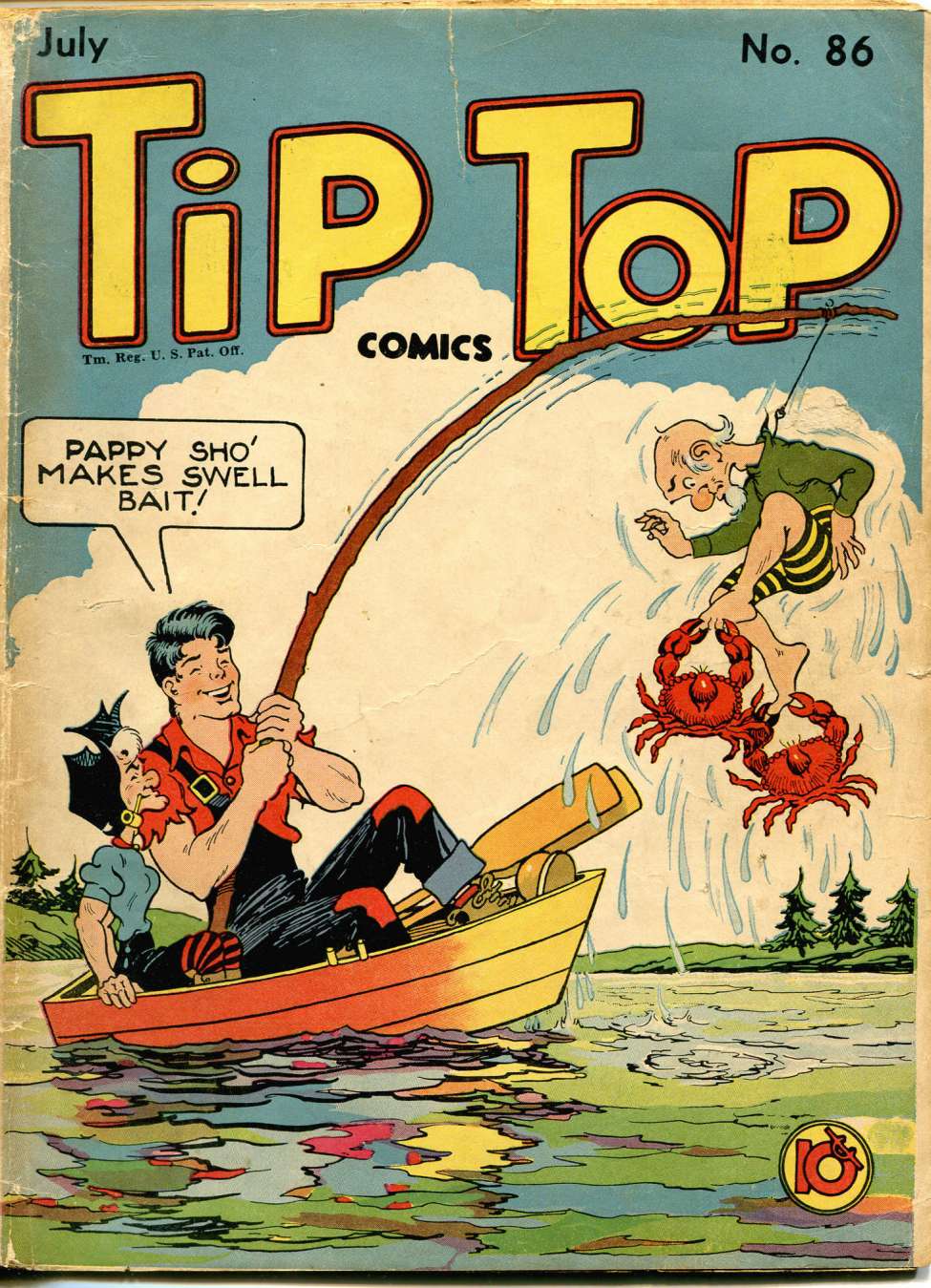 Comic Book Cover For Tip Top Comics 86