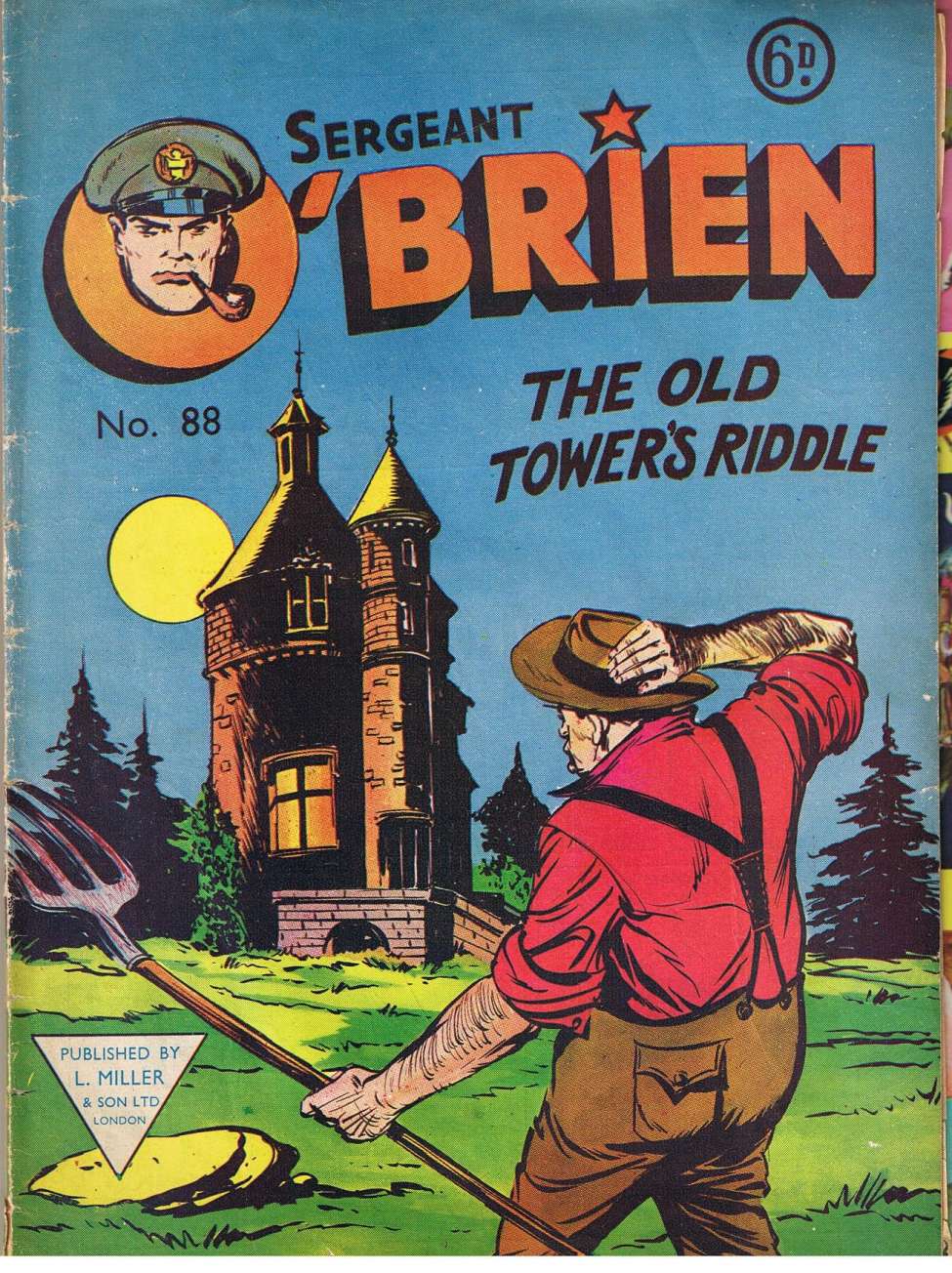 Comic Book Cover For Sergeant O'Brien 88