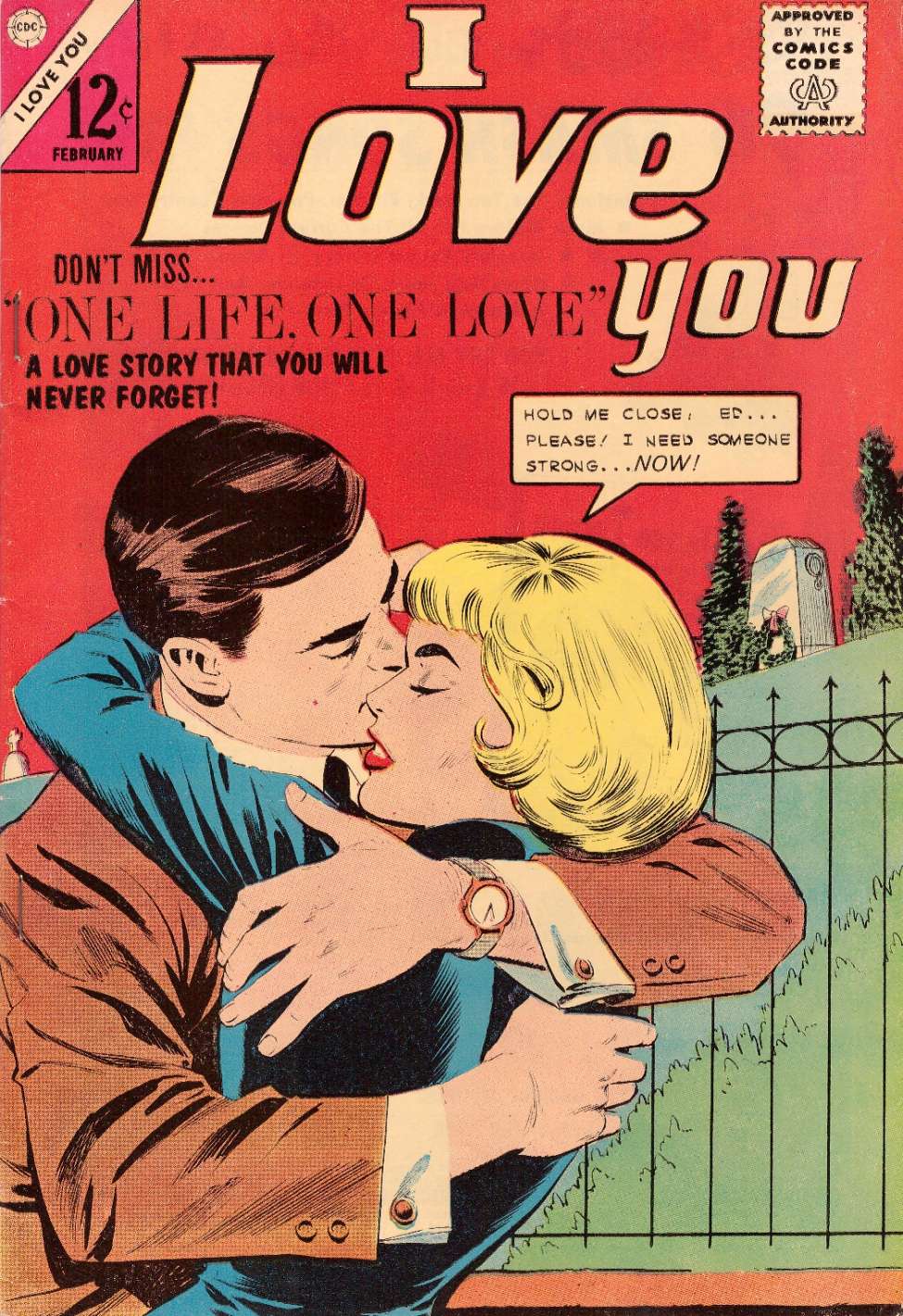 Comic Book Cover For I Love You 50