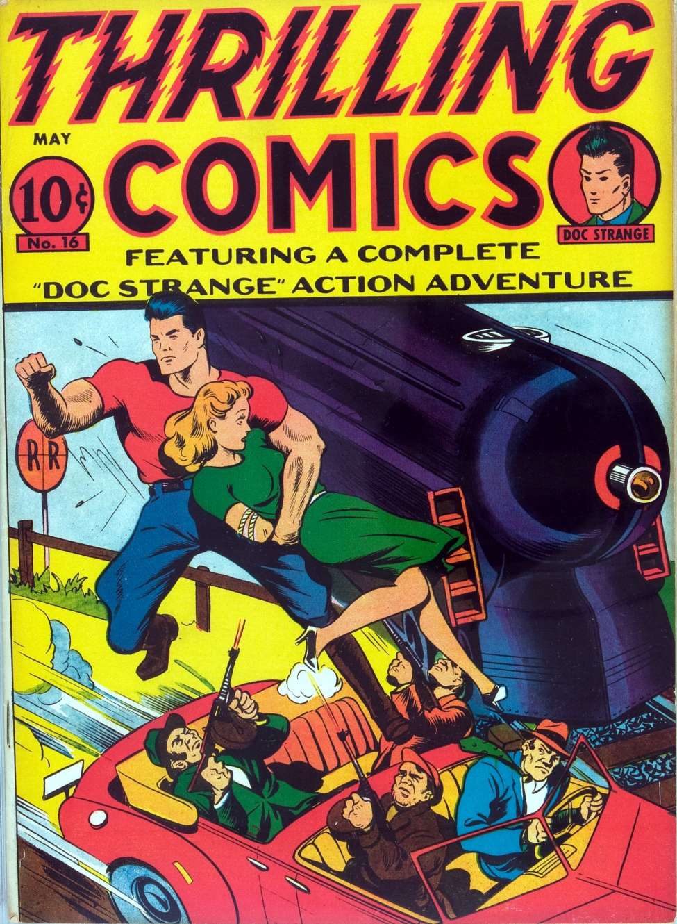 Comic Book Cover For Thrilling Comics 16 (paper/2fiche)