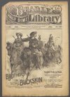 Cover For Beadle's Half Dime Library 525 - Brothers In Buckskin