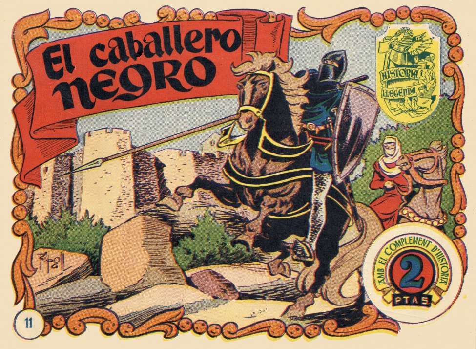 Book Cover For Historia y leyenda 11 El Caballero Negro