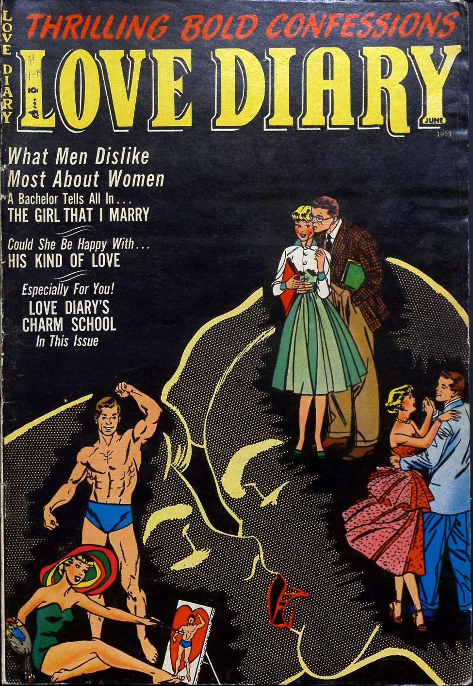 Comic Book Cover For Love Diary 35