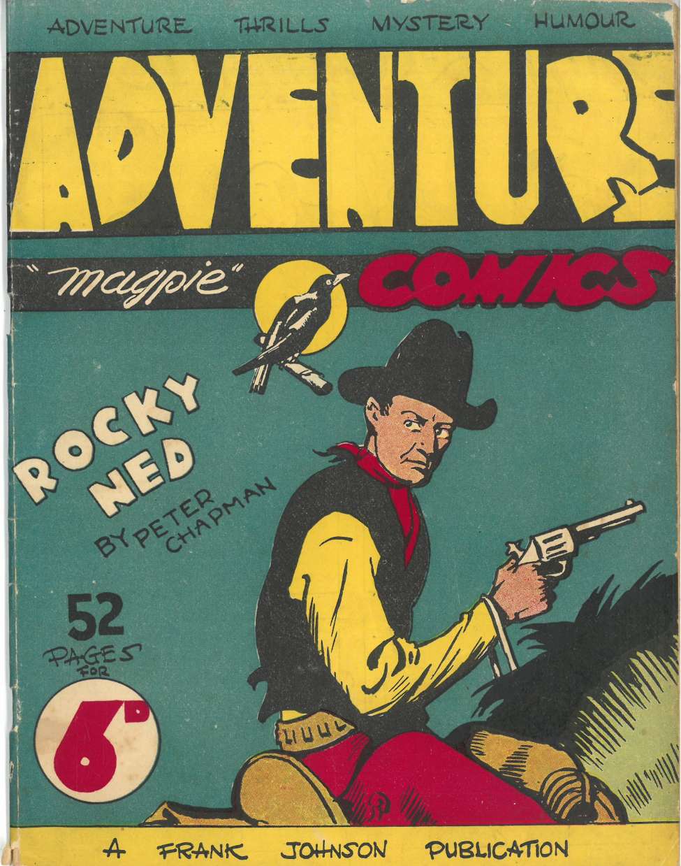 Comic Book Cover For Adventure Comics