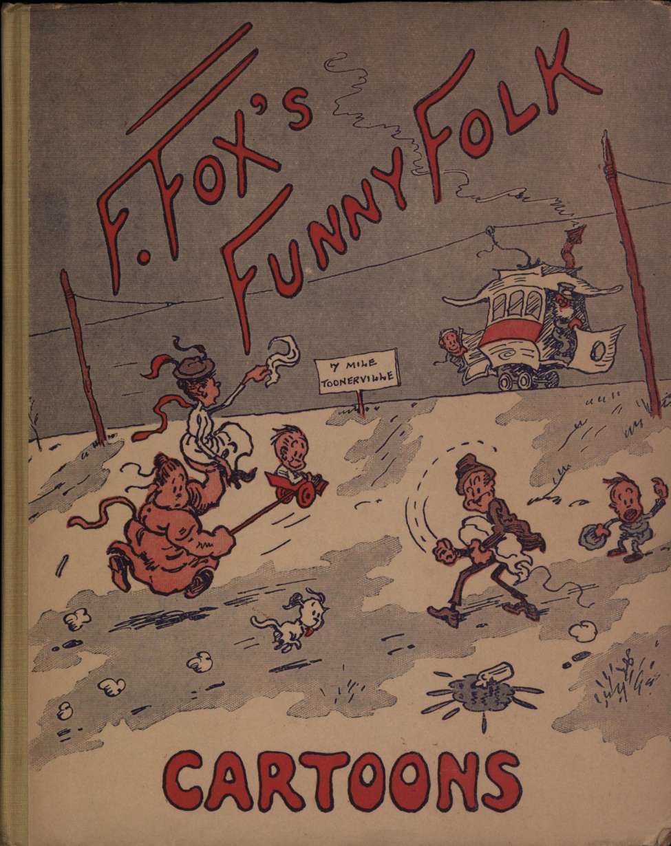 Comic Book Cover For F. Fox's Funny Folk
