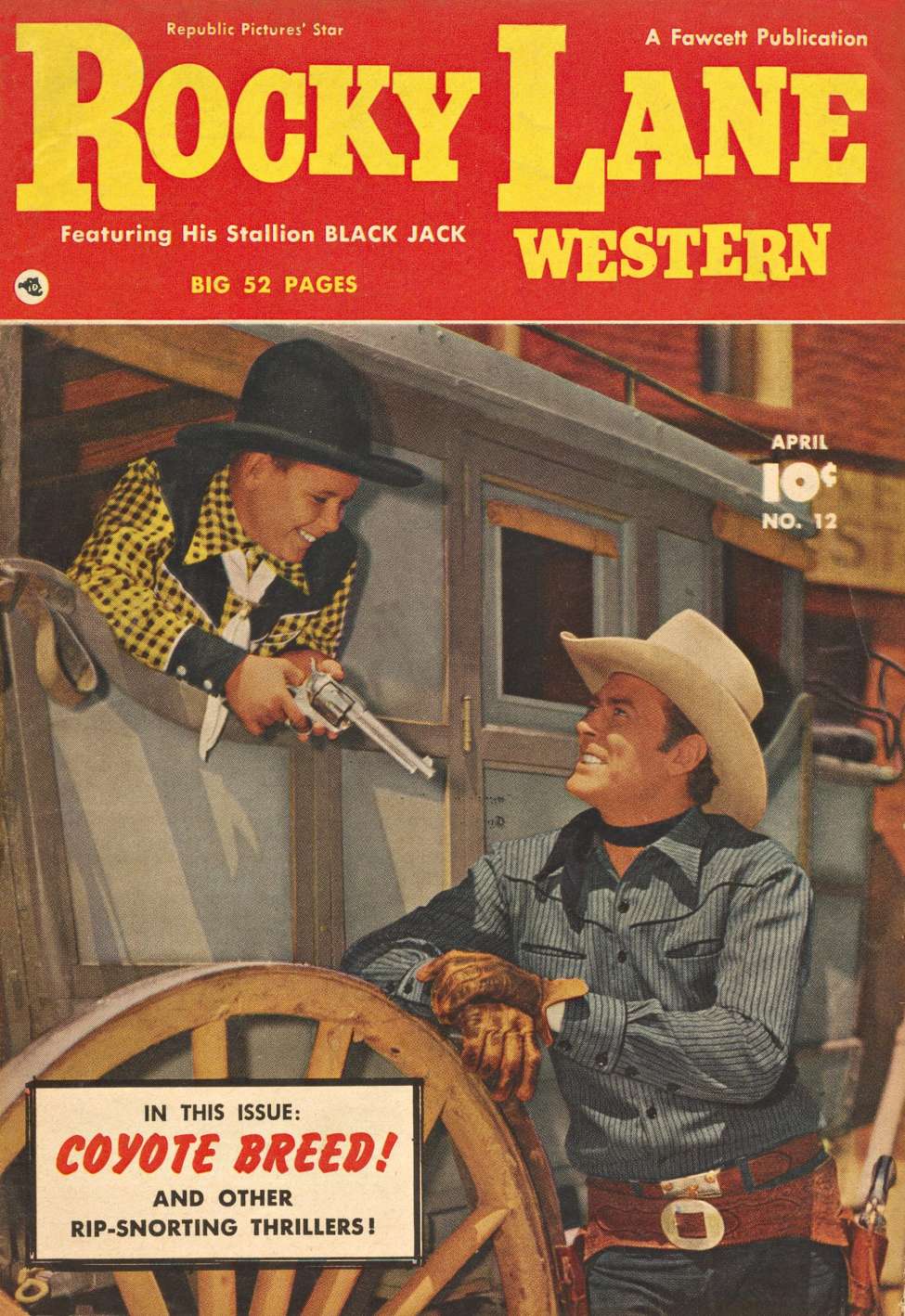 Book Cover For Rocky Lane Western 12 - Version 2