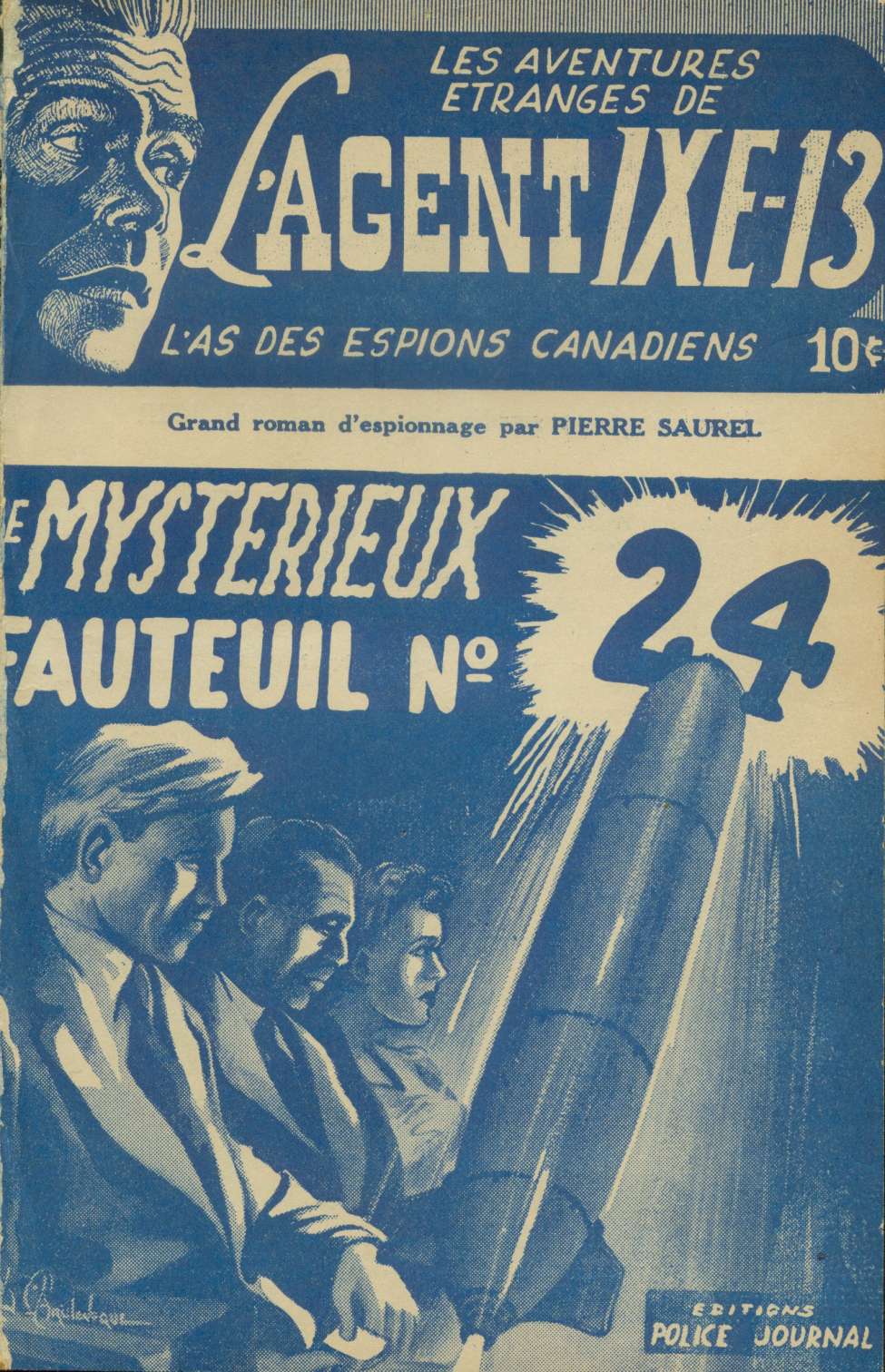 Book Cover For L'Agent IXE-13 v1 5 - Le mystérieux fauteuil no 24