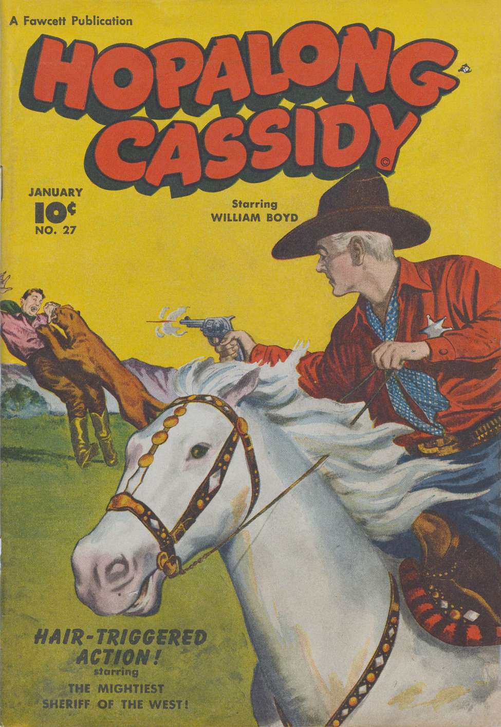 Book Cover For Hopalong Cassidy 27