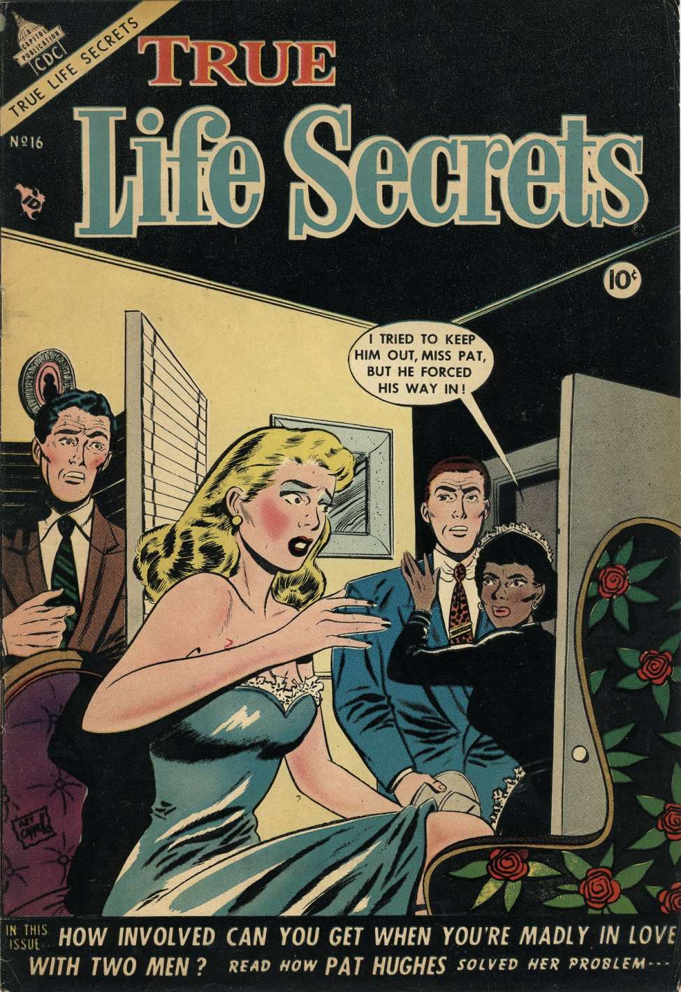 Comic Book Cover For True Life Secrets 16 - Version 2