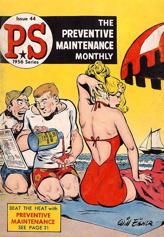 Comic Book Cover For PS Magazine 44