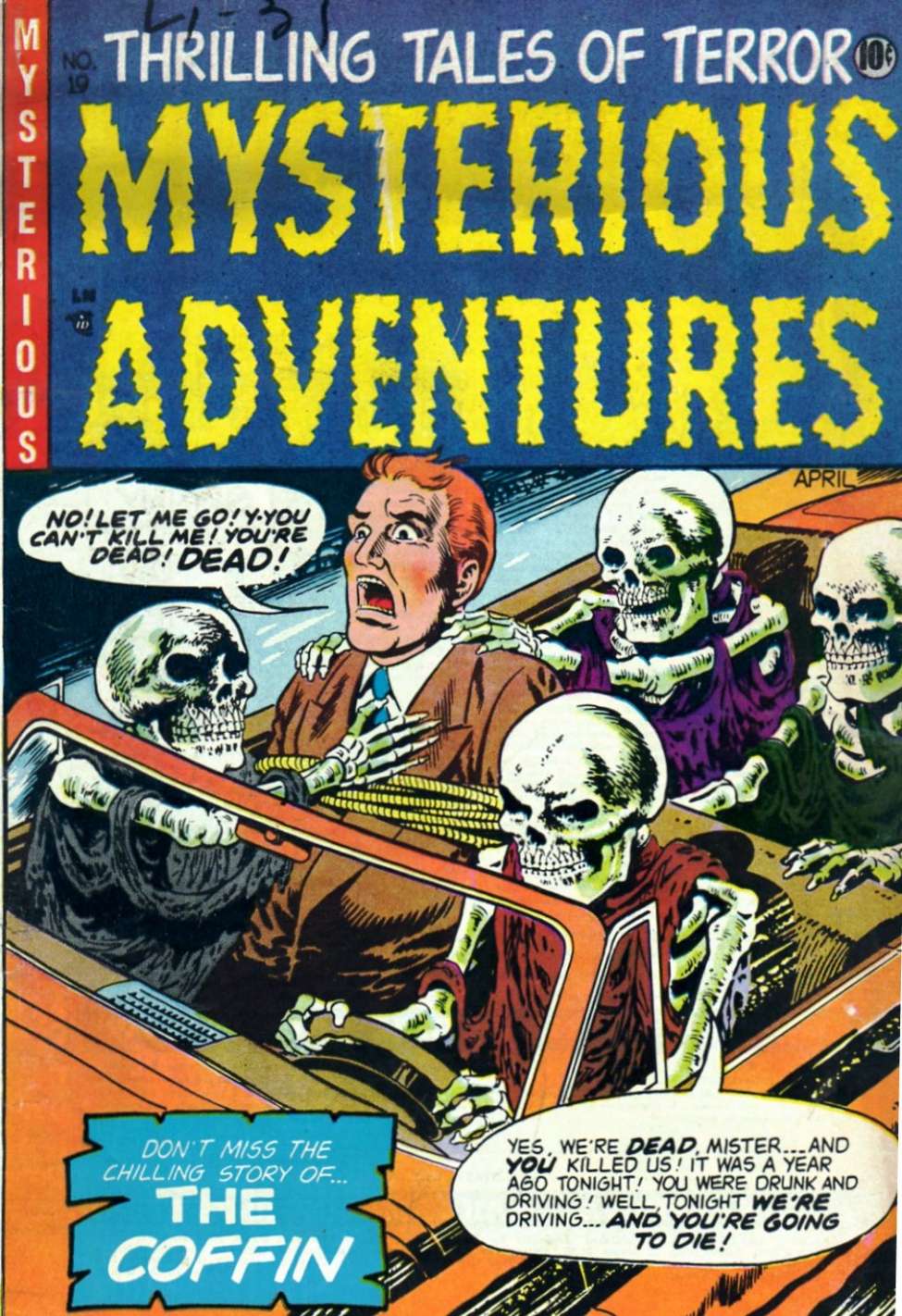 Book Cover For Mysterious Adventures 19