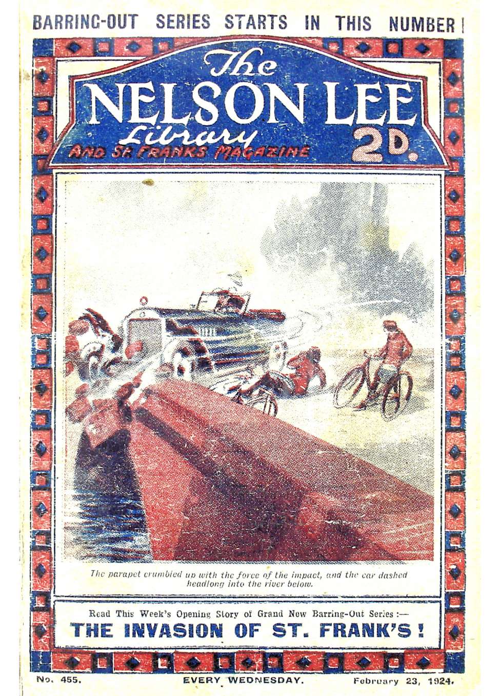 Book Cover For Nelson Lee Library s1 455 - The Invasion of St. Frank’s