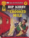 Cover For Super Detective Library 150 - Rip Kirby-Case of The Crooked Mile