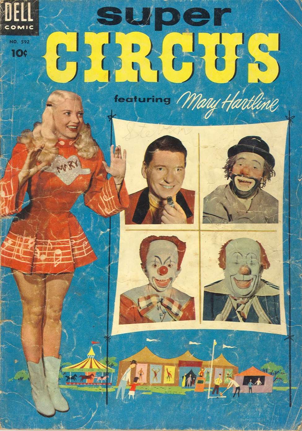 Comic Book Cover For 0592 - Super Circus