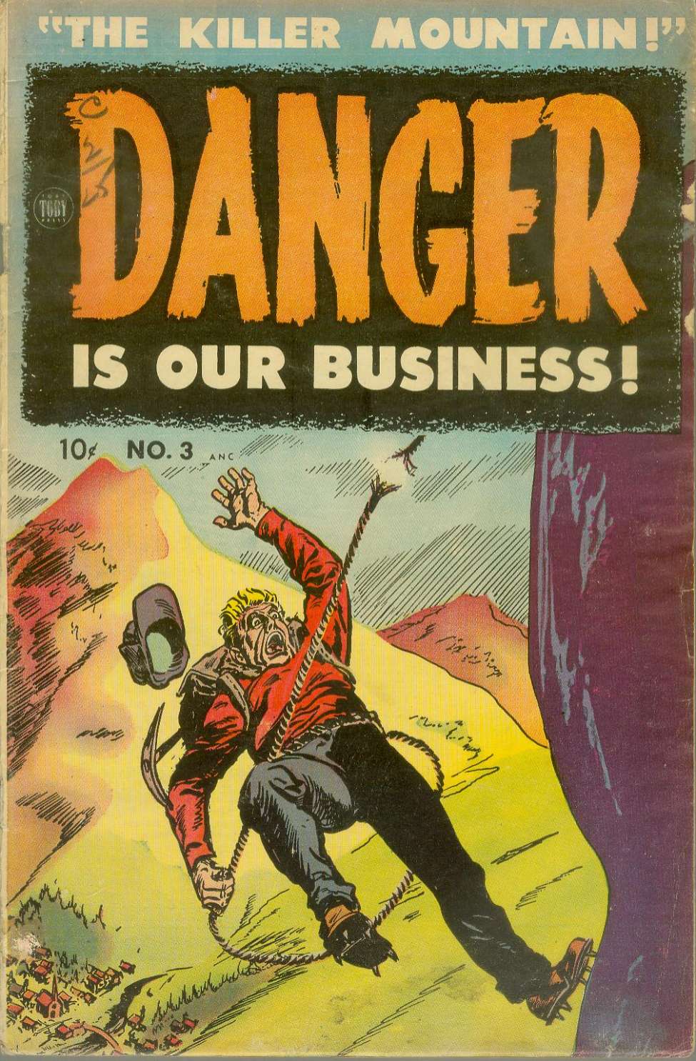 Comic Book Cover For Danger Is Our Business 3
