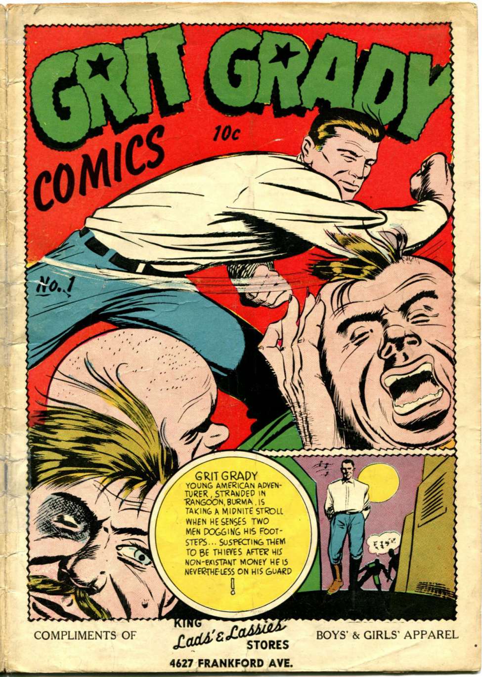 Comic Book Cover For Holyoke One-Shot 1 - Grit Grady Comics 1