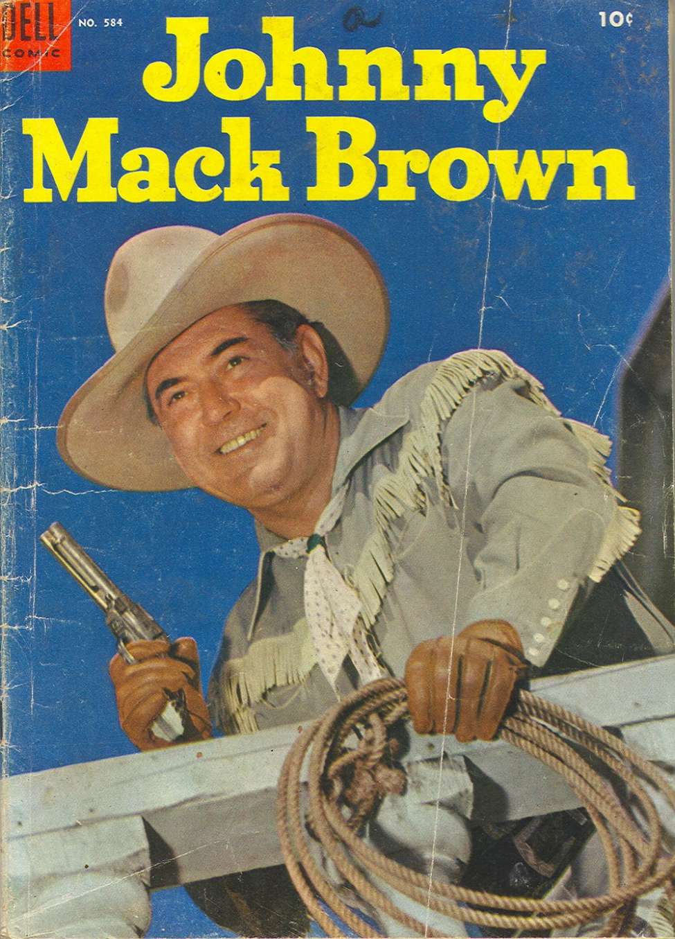 Comic Book Cover For 0584 - Johnny Mack Brown