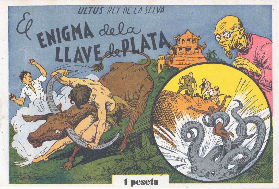 Comic Book Cover For Ultus 6 - El enigma dela Llave de Plata