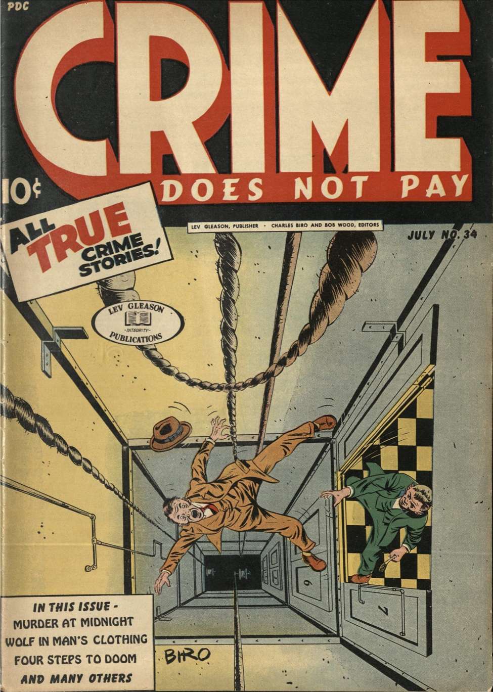 Book Cover For Crime Does Not Pay 34 - Version 2
