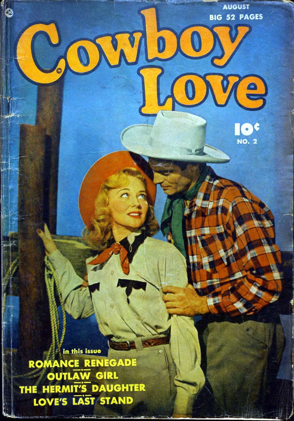 Comic Book Cover For Cowboy Love 2