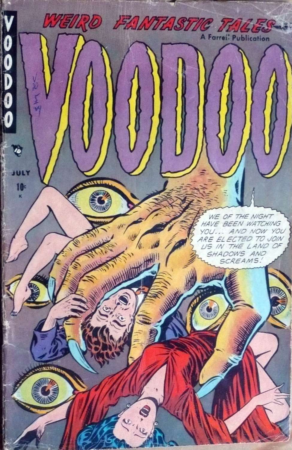 Comic Book Cover For Voodoo 10