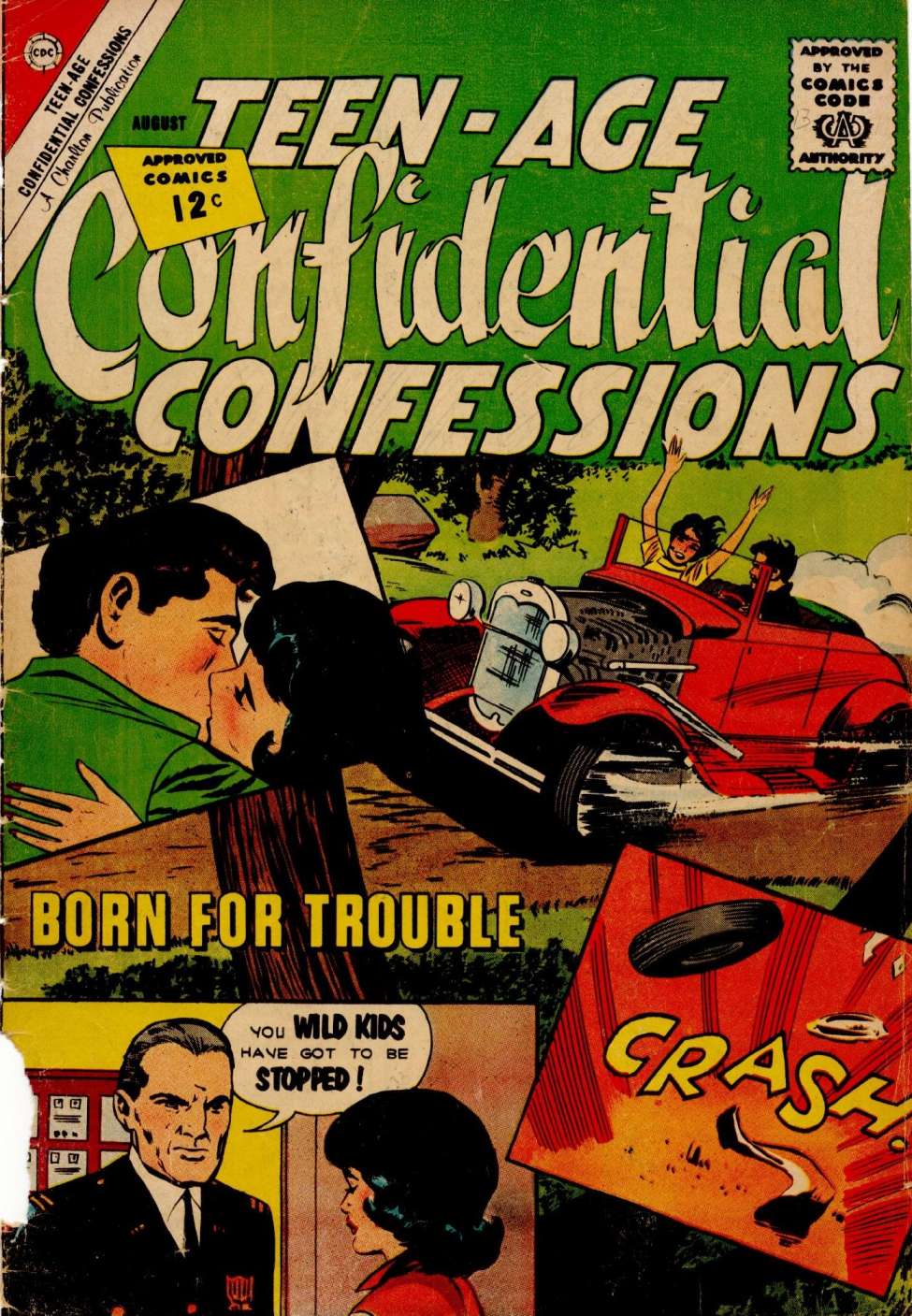 Book Cover For Teen-Age Confidential Confessions 13