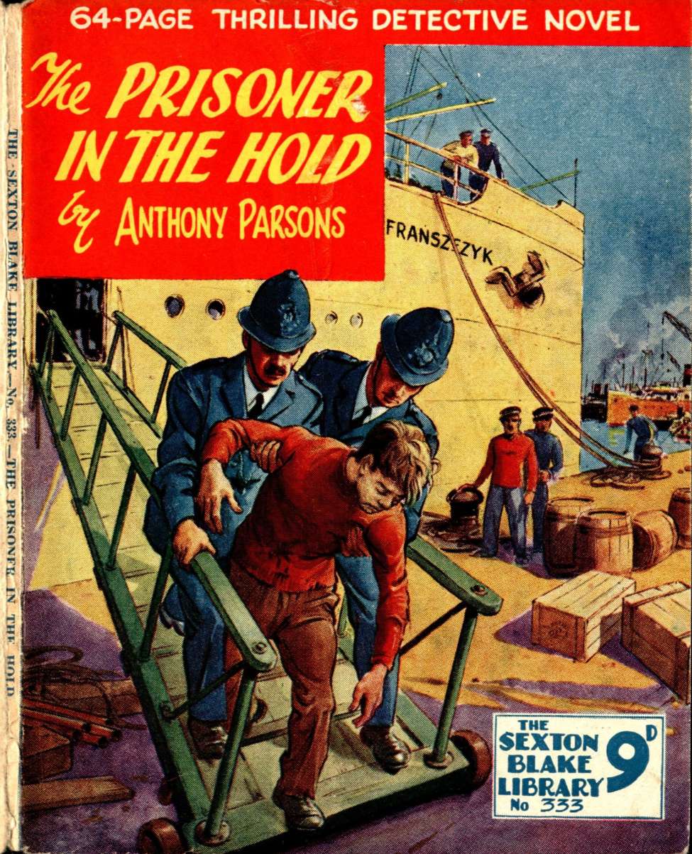 Comic Book Cover For Sexton Blake Library S3 333 - The Prisoner in the Hold